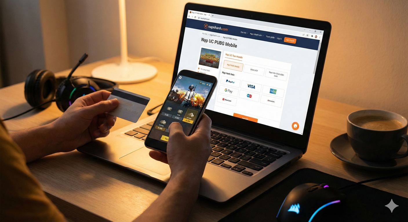 Nạp UC PUBG Mobile Uy Tín, Giá Rẻ – Nhận UC Ngay Tại Napnhanh.com